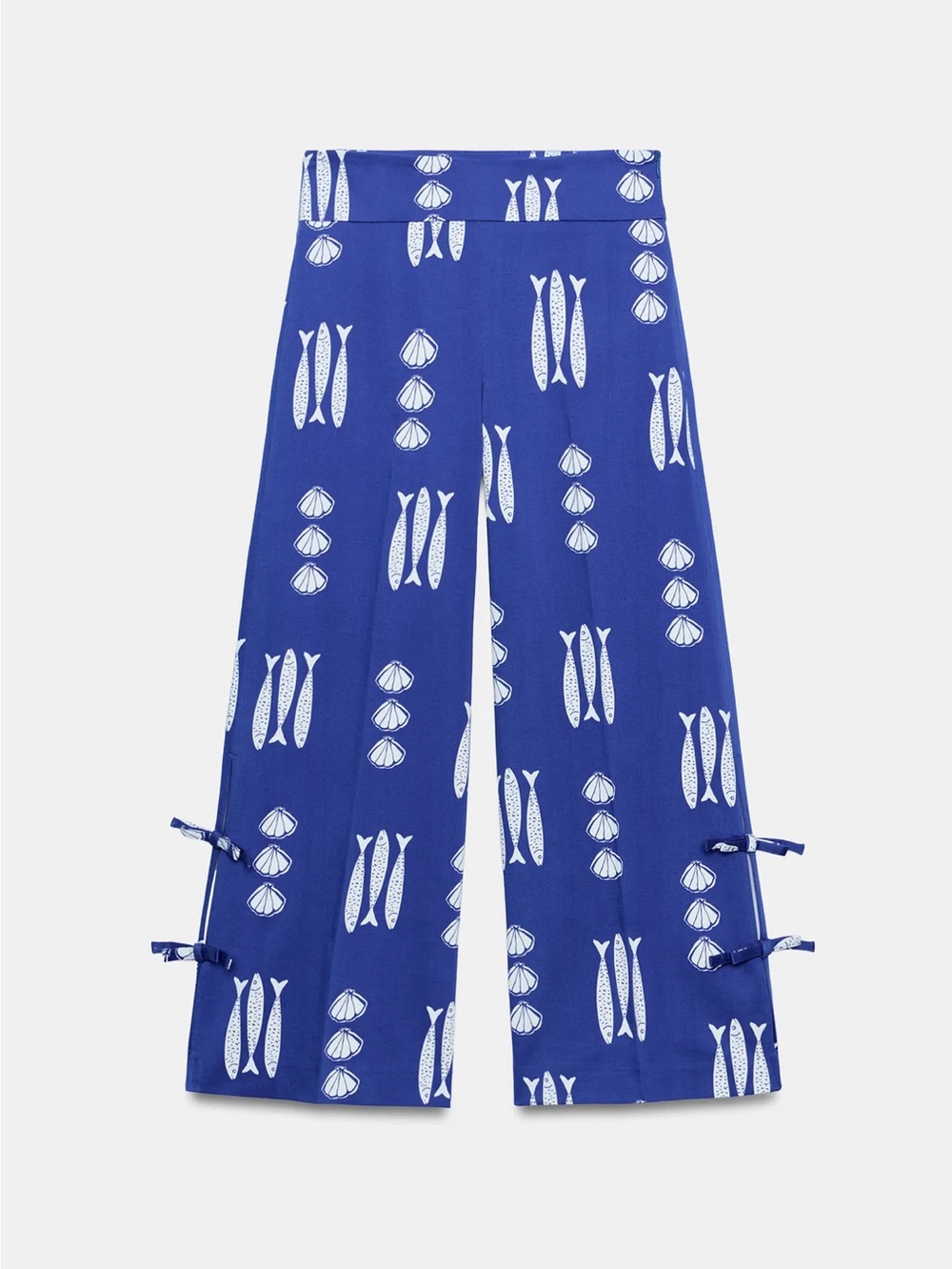 Zara PRINTED TIE CULOTTES